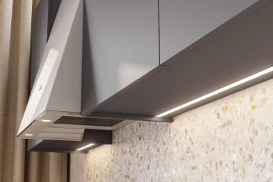 Кухонный гарнитур Денвер 1,6 м (графит серый/дуб сонома)