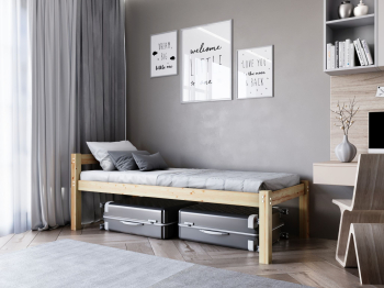 Высокая кровать Тосно 80х200