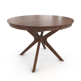 Стол VERONA 1100 CV с круглой столешницей из шпона