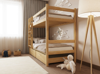 Двухъярусная кровать Мартина 90х200