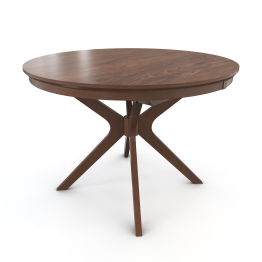 Стол VERONA 1100 CV с круглой столешницей из шпона