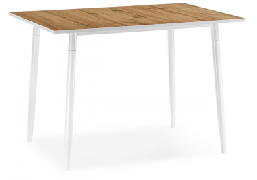 Стол деревянный Энлэй (дуб вотан / белый)