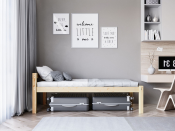 Высокая кровать Тосно 80х190