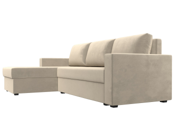 Угловой диван Траумберг Лайт левый угол, микровельвет