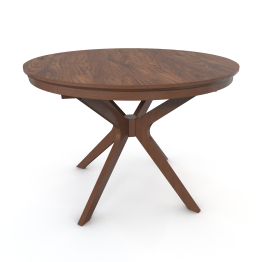 Стол VERONA 1100 CV с круглой столешницей из шпона