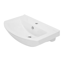 Умывальник Best-65 без кронштейна (Sanita Luxe) (WB.FN/Best/65-C/WHT)