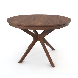 Стол VERONA 1100 CV с круглой столешницей из шпона