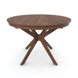 Стол VERONA 1100 CV с круглой столешницей из шпона