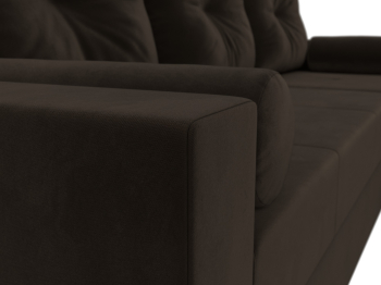 Диван угловой Верона Лайт правый угол, микровельвет