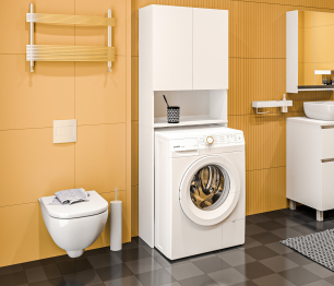 Стеллаж Альфа СБ-3485 Белый