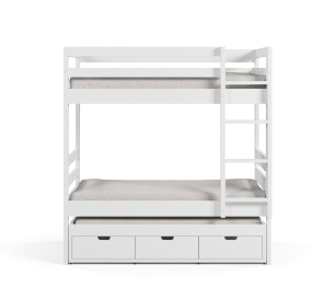 Кровать двухъярусная Ферст 90*200, массив