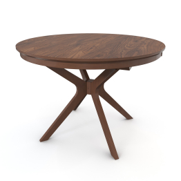 Стол VERONA 1100 CV с круглой столешницей из шпона