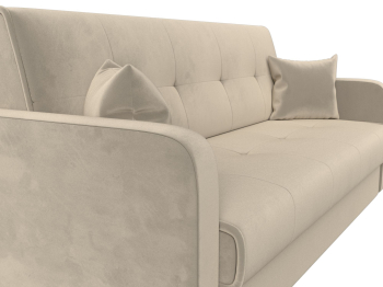 Диван-книжка прямой Надежда, микровельвет