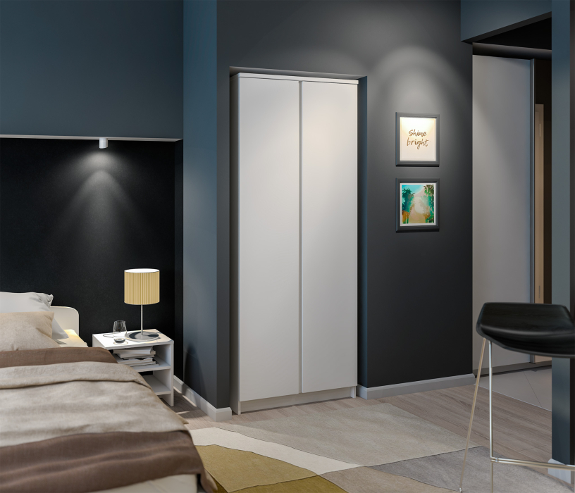 Для одежды, Шкаф 2-х дверный Кито СБ-2309