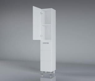 Шкаф напольный Francesca Avanti  Кубо 30 (2 дв.) универсальный левый