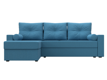 Диван угловой Верона Лайт левый угол, рогожка Амур