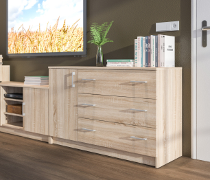 Комод Терра (Лофт) СБ-2958