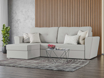 Угловой диван Амстердам Лайт левый угол, рогожка