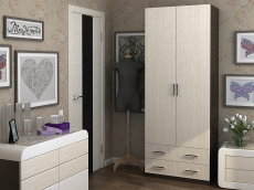 Для одежды, Шкаф Дуэт 2-х створчатый