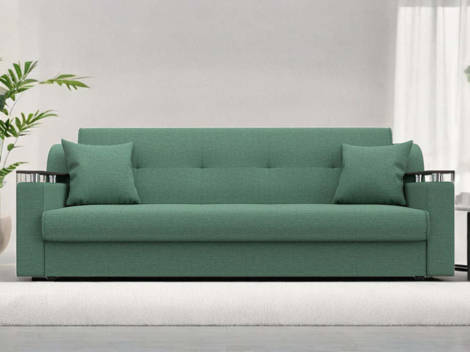 Диваны книжки, Прямой диван книжка Сенатор, рогожка Амур