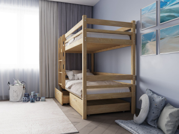 Двухъярусная кровать Фабиа 90х200