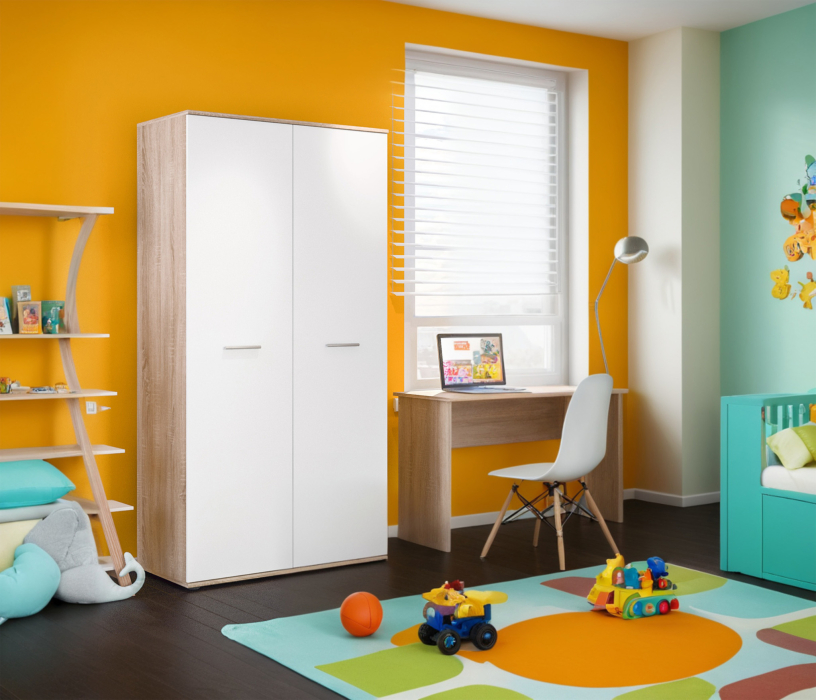 Для одежды, Шкаф 2-х дверный Мамбо СБ-2371