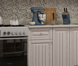 Кухня Хозяюшка 1,5 м Мускат МДФ