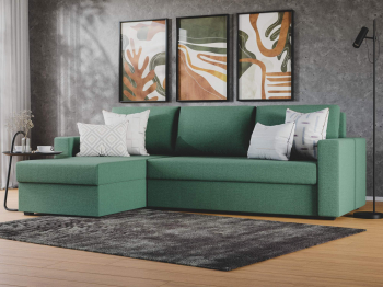 Угловой диван Траумберг Лайт левый угол, рогожка