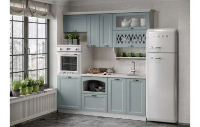 Кухня МДФ 2000 Милано Компоновка №3