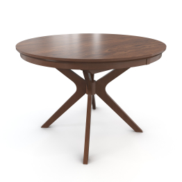 Стол VERONA 1100 CV с круглой столешницей из шпона
