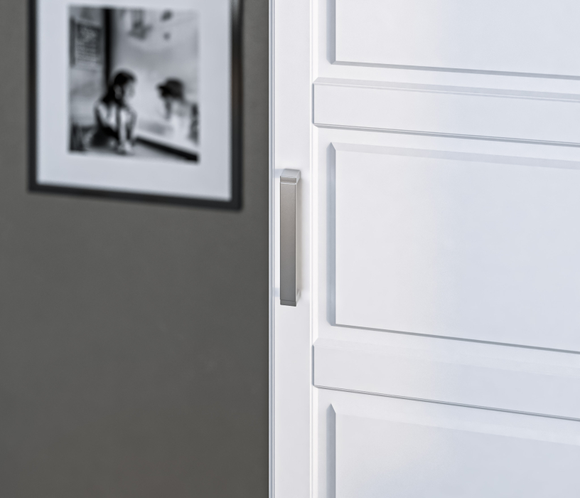 Шкафы пеналы, Шкаф-пенал МАКС 500 Белый/МДФ Белый матовый