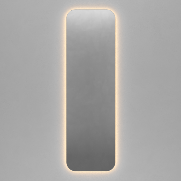 Зеркала в спальню, Зеркало с подсветкой GENGLASS KUVINO NF LED L, с проводом