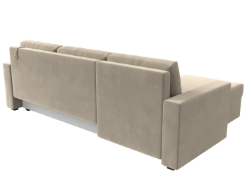 Угловой диван Траумберг Лайт левый угол, микровельвет