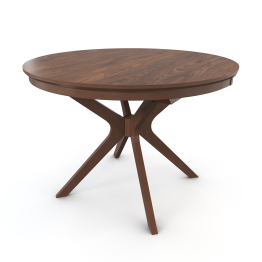 Стол VERONA 1100 CV с круглой столешницей из шпона