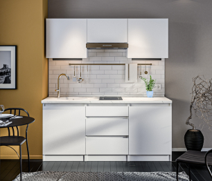 Кухонный гарнитур Леон прямой 1800 см