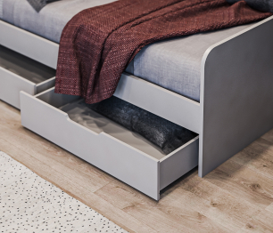 Ящик для кровати Милан СБ-3298 Серый